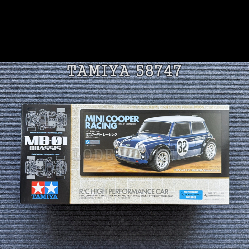 A must-buy rc model for 25 years! tamiya mini cooper mb01 pit
