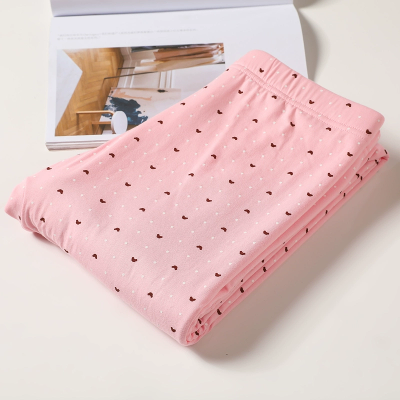 Quần cotton nữ cộng với quần nhung dày ấm cỡ lớn quần lọt khe giảm béo đáy quần cotton cotton quần legging nữ cạp cao