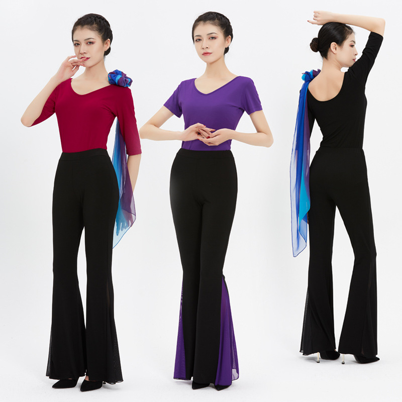 Body Suit Woman Gift Instrument Training Walking Show Training Clothing Elegant Temperament Repair Mordale Dance Practice Suit Suit