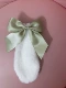 [Spot] Phụ kiện tóc tai thỏ Handmade Handmade Lop-Ear Rabbit Hair Clip Soft Girl Lolita Bow lo Mẹ Mũ sắt - Phụ kiện tóc