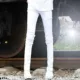 Quần jeans nam nam Slim phiên bản Hàn Quốc của xu hướng mùa hè mỏng phần thanh niên - Quần jean quần ống rộng nam
