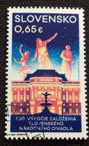 Slovakia 2020 Bratislava National Theater Centenary Letter Marketing