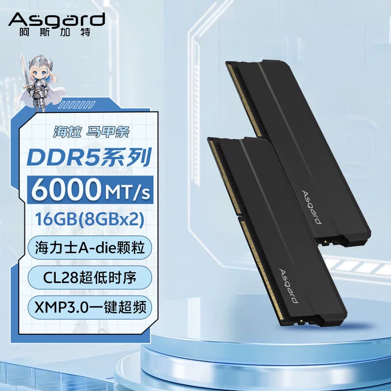 Память для настольного ПК Hynix ADIEEXPO DDR5 6000 C28 8Г*2 16Г частота 6000 МГц