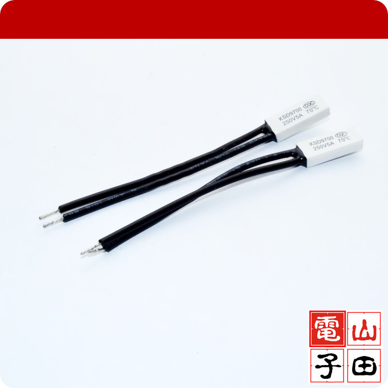 70 degree normally open type temperature switch temperature control switch Chassis cooling fan temperature control switch thermopathic sheet