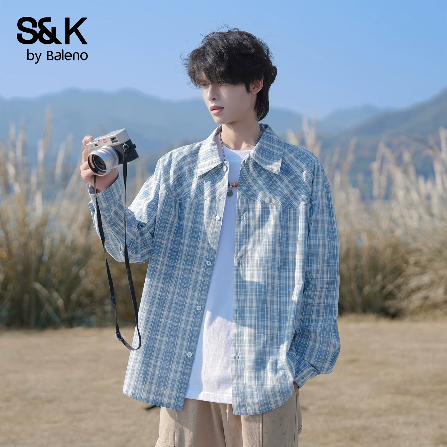 Japanese blue summer shirt, jacket, cardigan
