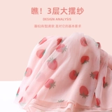 Детское платье, осенняя флисовая юбка, детский наряд маленькой принцессы для девочек