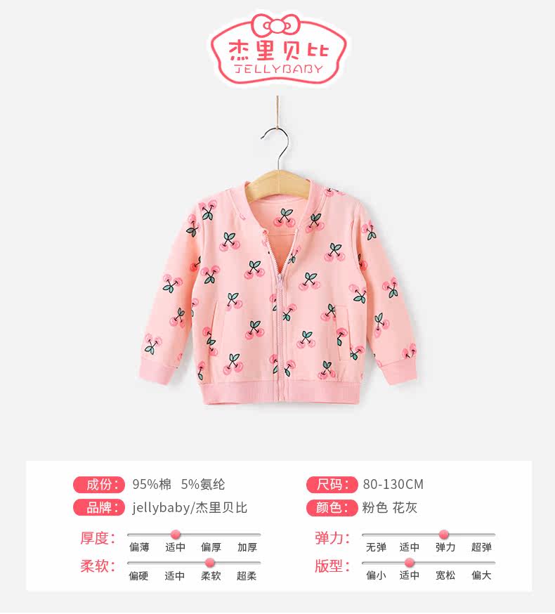 Blouson pour fille JELLYBABY - Ref 2158286 Image 7