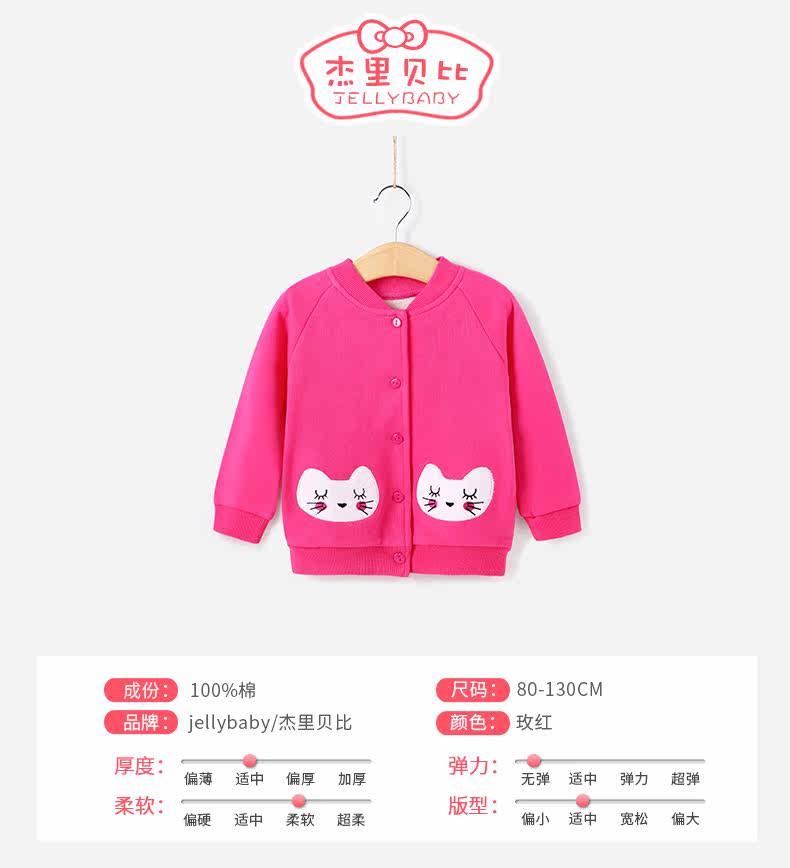 Blouson pour fille JELLYBABY - Ref 2158460 Image 7