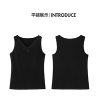 Shangxiu large size womens clothing 2021 new spring fat mm base shirt vest cover belly thin loose sling tide
