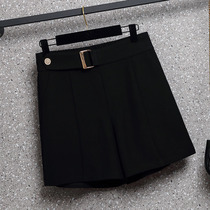 Shangxiu large size womens clothing 2021 fat mm fashion thin summer new cover cross fashion casual simple loose shorts