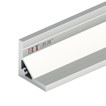 Industrial aluminum profile 90 degrees 50B aluminum alloy square tube aluminum alloy angle aluminum L-type bracket industrial oxidation 6063 aluminum tube