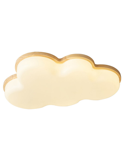 Cream style solid wood cloud ceiling lamp Nordic insled children's lamp modern minimalist warm children's room ceiling lamp