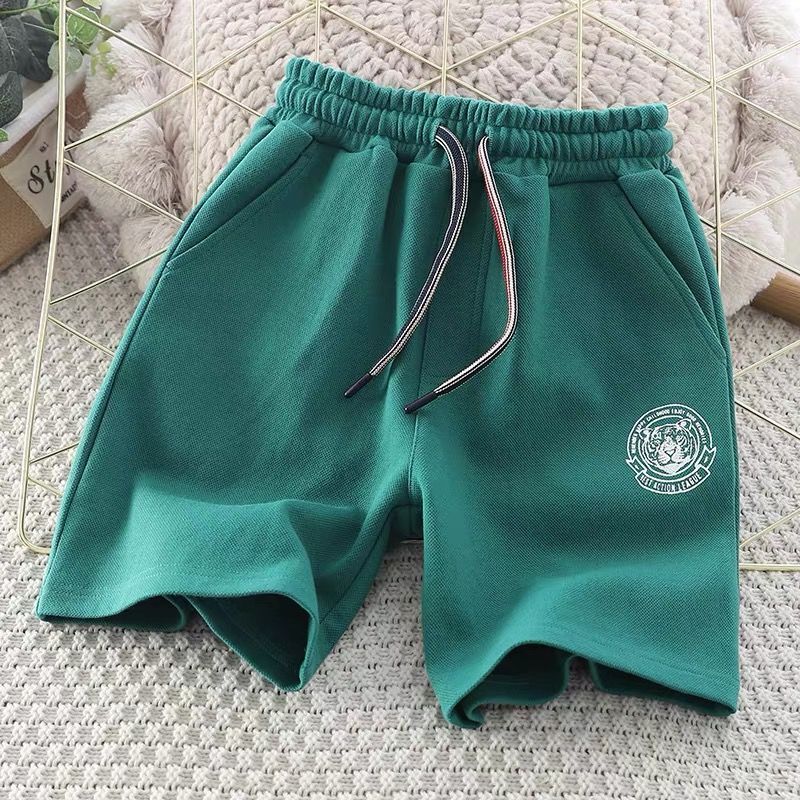 Boys' Five-Point Pants 2026 Summer New Style Children's Thin Sports Shorts for Older Kids Loose Casual Mid-Length Pants