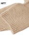 Autumn and Winter 100% Cashmere Gloves for Women, Half-Length Arm Warmers, High-End Knitted Fingerless Gloves for Men