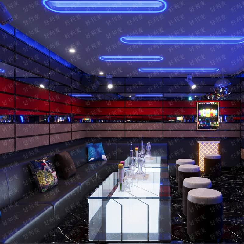 KTV发光茶几:宇宙款夜总会包厢专用影音室酒吧桌的定制与选购指南