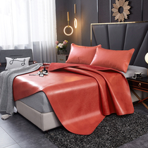 Bandel head layer buffalo leather mat 1 5m cowhide mat 1 8m soft and hard seat leather pad thickened three-piece set