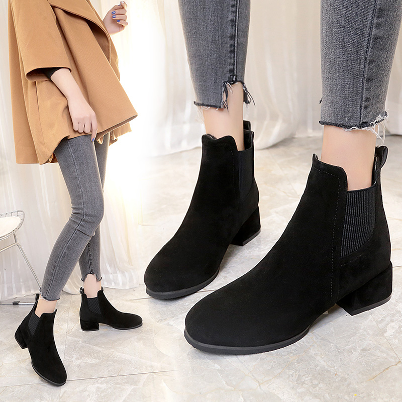 Bottes mi-saison femme en Caoutchouc - Ref 3250343 Image 3
