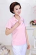 Jiamusi thể thao áo thun ngắn tay nữ mùa hè ve áo kích thước lớn áo sơ mi giản dị nam nửa áo thoáng khí polo áo thun polo