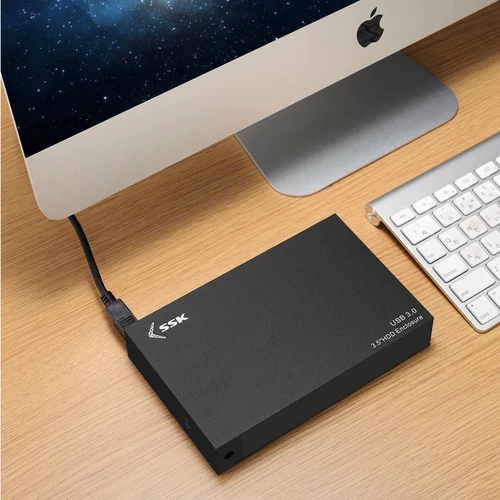 Biao Wang Mobile Hard Disk Box 3.5 -INCH USB3.0 High -Speed ​​Desktop Hard Disk Shell SATA SERIAL ALL -МАТАЛ
