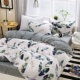 lanh sọc một mảnh ký túc xá chỉ là 1,8 giường chăn 1,2m 1,5m ba người gia đình bốn - Quilt Covers