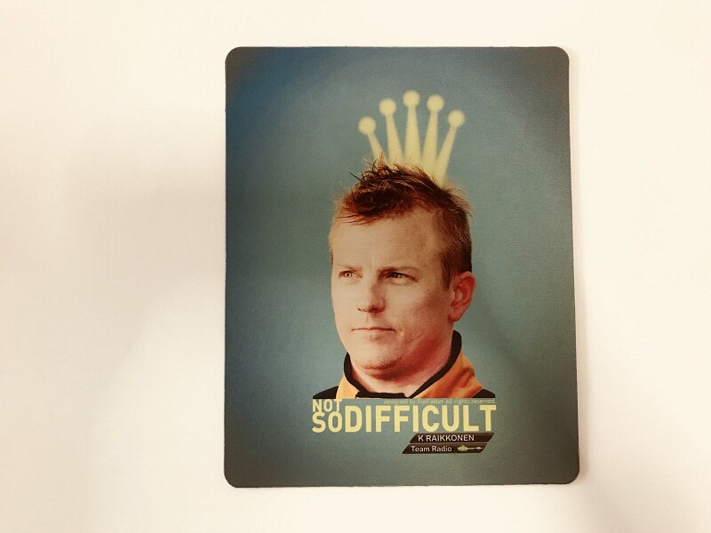 F1 Kimi Raikkonen World Champion Mouse Pad Computer Next Souvenir Price