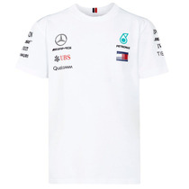 2018 new F1 racing suit AMG team round neck T-shirt short sleeve shirt car fan memorial clothes go-kart