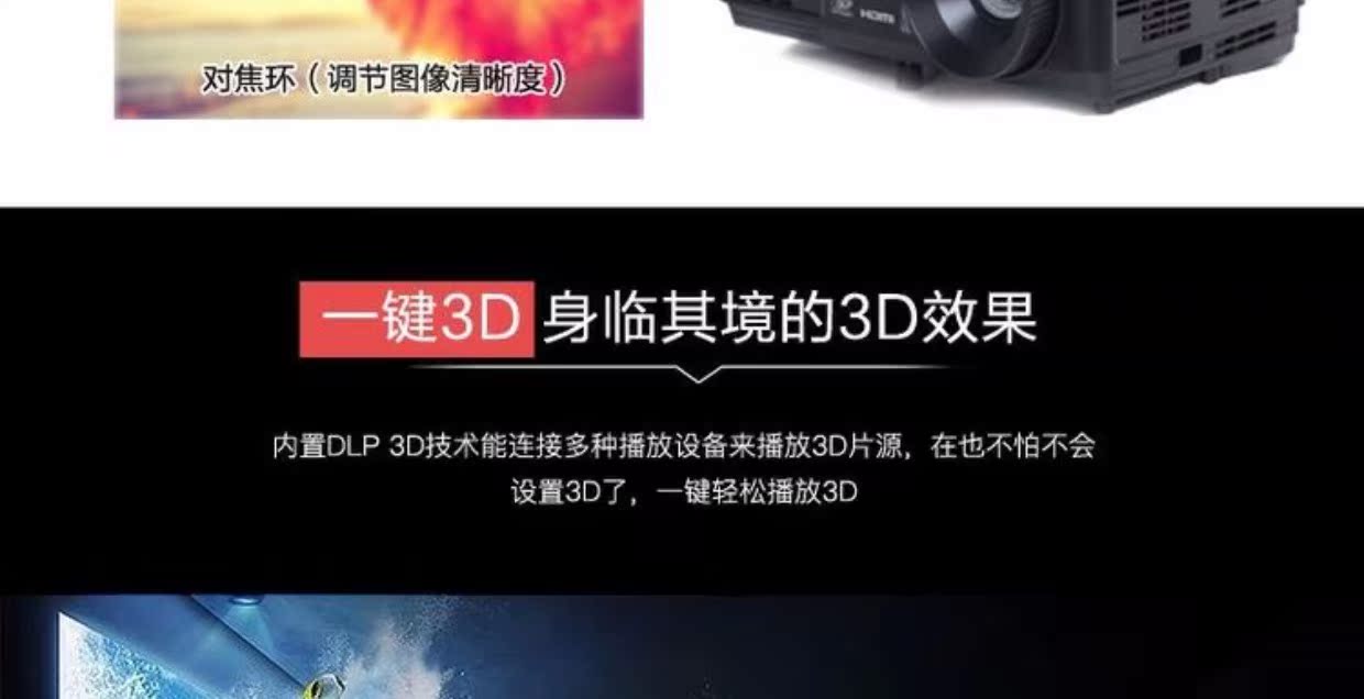 Máy chiếu Sharp XG-N30SA máy chiếu gia đình văn phòng HD không dây 3D 1080p