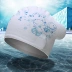 Mũ bơi cá mũ lưỡi trai nữ trưởng thành trẻ em gái silicone tóc dài lớn không thấm nước nam thời trang Hàn Quốc dễ thương mũ bơi silicon cho bé Mũ bơi