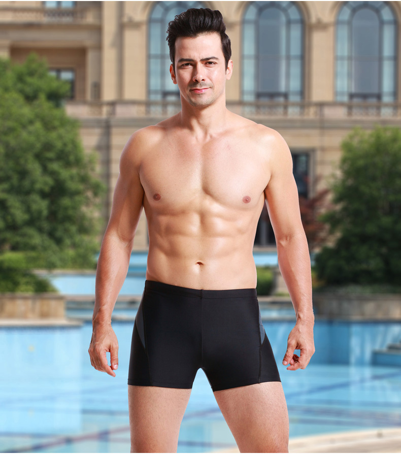 Cá bơi quần bơi thân quần bơi nam boxer áo tắm nam spa chuyên nghiệp nhanh khô thể thao người lớn không thấm nước đồ bơi kích thước lớn áo tắm