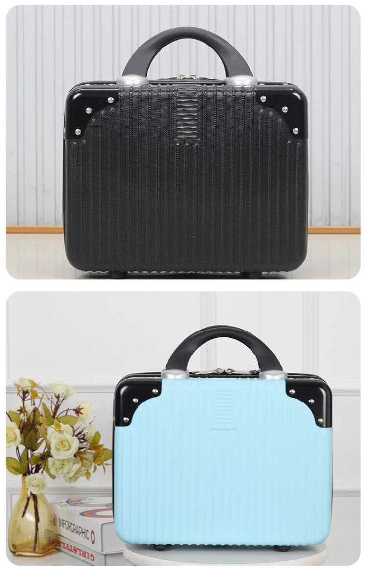 Túi đựng mỹ phẩm Retro 14 inch xách tay vali dung tích lớn túi rửa 16 inch đa chức năng túi lưu trữ du lịch - Va li vali xiaomi