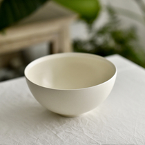-Taoyuan daily-fat white mouth tableware large soup bowl noodle bowl salad bowl White