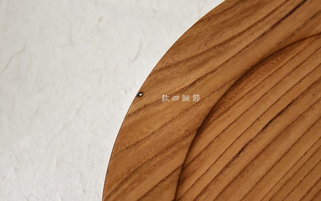 - Đào Viên hàng ngày - Đĩa gỗ cổ xưa Handmade Nhật Bản / Khay trà mồ côi - Tấm khay gỗ đẹp