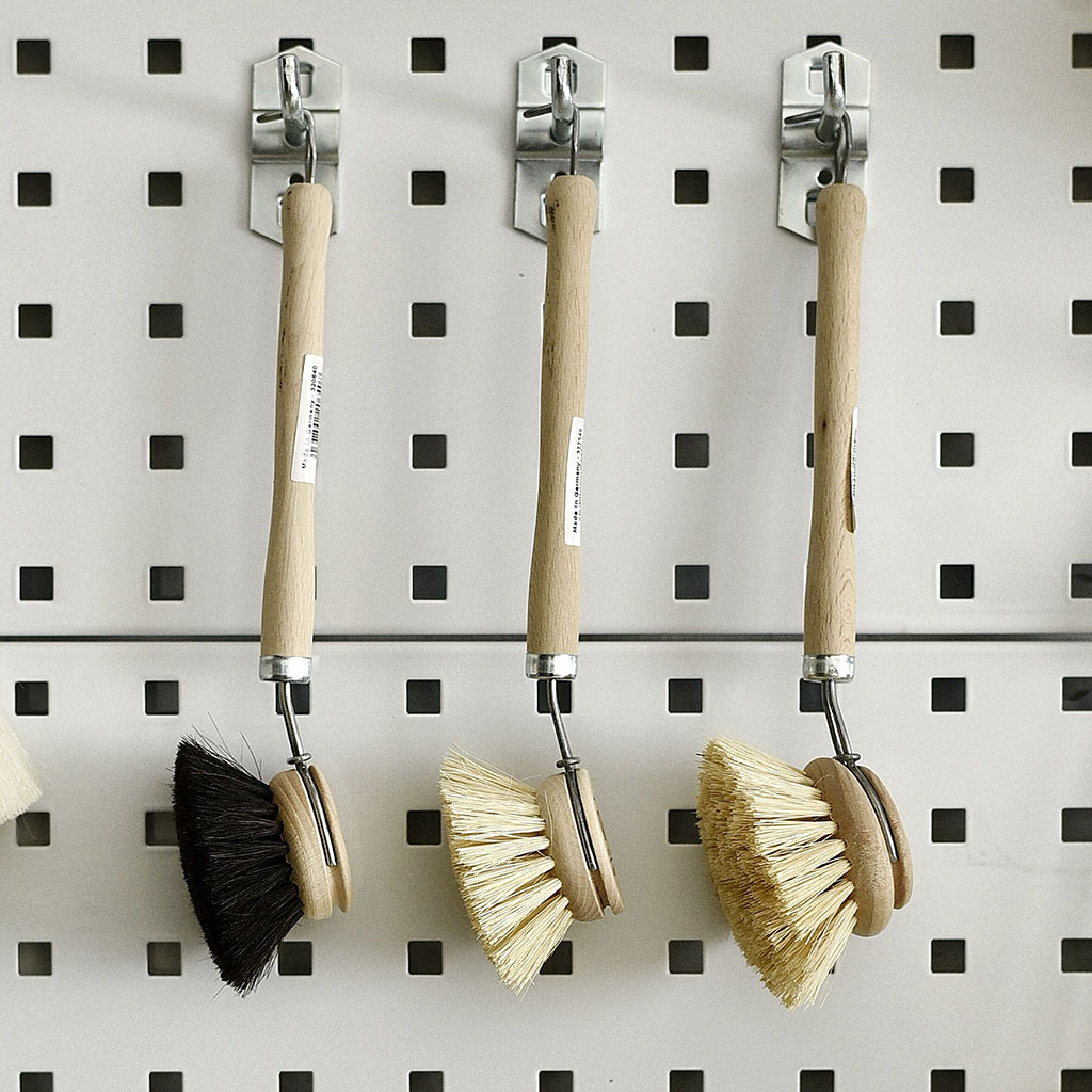 - Taoyuan Daily - German old Redecker pot brush, bristle horsehair wooden handle, replaceable brush head