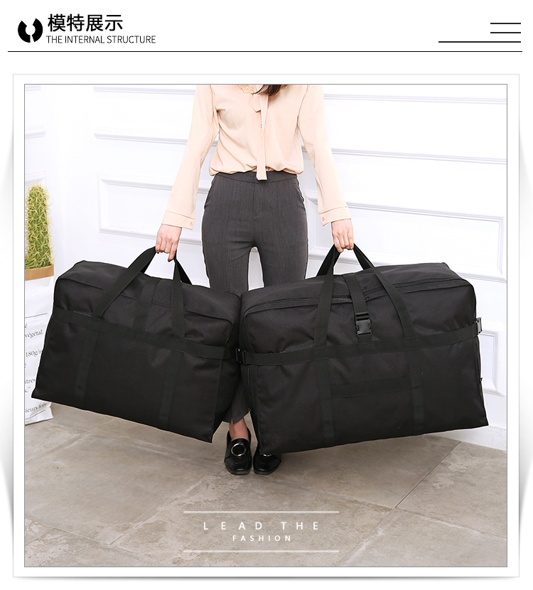 Túi chống nước Oxford du lịch xách tay dung lượng lớn túi hành lý túi duffel dày túi di chuyển 158 gói vận chuyển hàng không túi xách du lịch