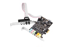 Capricorn MOGE MC2207 PCI-E 1X sound card 7 1 channel sound card PCI-E to 7 channel sound card