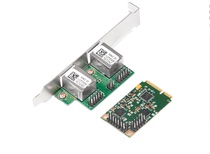 Capricorn MOGE MC4249 mini PCI-E turn 2 Port Gigabit network card mini PCI-E2 Port 1000m network card