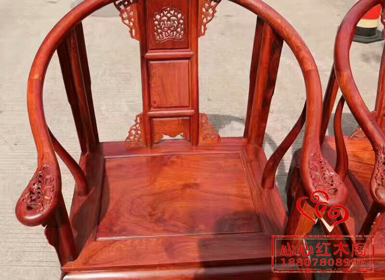 Mahogany đồ nội thất gỗ hồng mộc Miến Điện cung ghế sofa trái cây lớn gỗ hồng sắc sofa 8 mảnh đặt máy tính để bàn đơn dày - Bộ đồ nội thất giường gỗ đẹp