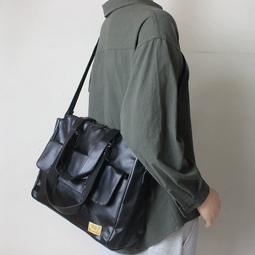 Мужская сумка на одно плечо для отдыха, портативная сумка через плечо, барсетка, вместительный и большой ноутбук, вместительная и большая сумка для путешествий