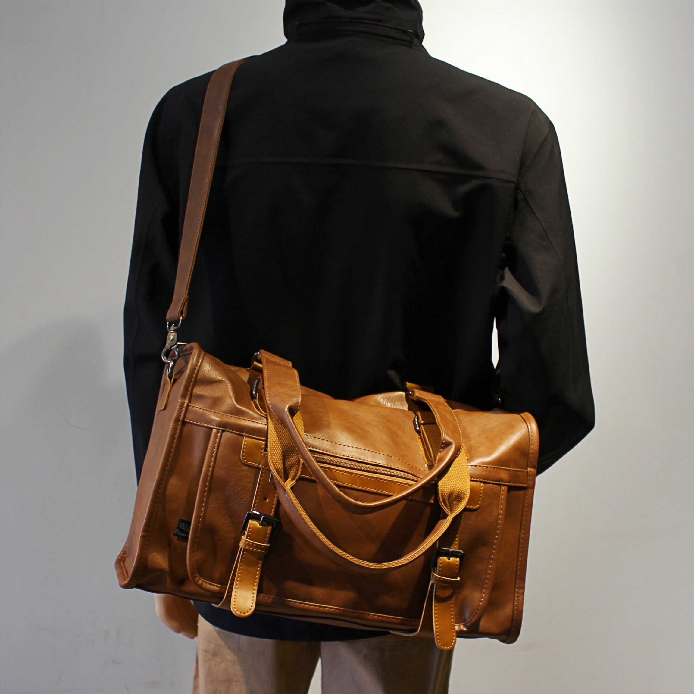 Японская ретро-сумка, мужская сумка для поездок на работу большой емкости, сумка для компьютера, повседневная модная брендовая сумка-мессенджер через плечо, женская сумка