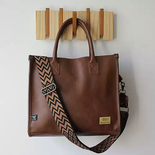 Оригинальная дизайнерская вместительная и большая сумка на одно плечо, ноутбук, 13 дюймов