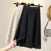 Shopping mall withdrawal cabinet womens clothing cut brand discount size summer new lace skirt cover meat slim skirt tide