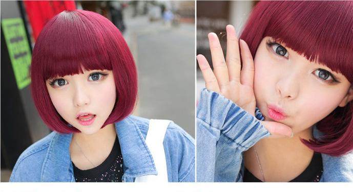 Perruque OTHER   cheveux raides Court - Ref 2612631 Image 10