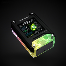 Barrowch Intel AMD Split CPU Water Cooling Head HDMI AIDA64 Temperature Monitor Color Sidescreen