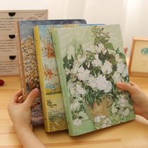 Golden Valley Loose Leaf Notebook notebook High School college students Stationery Live Page Clip Housing Detachable B5 Handbooks This 26 holes Business Thickening Women Creative Little Fresher loose-leaf notepad