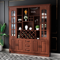 American wine cabinet side cabinet one wall modern simple new Chinese European style storage dining room living room high cabinet