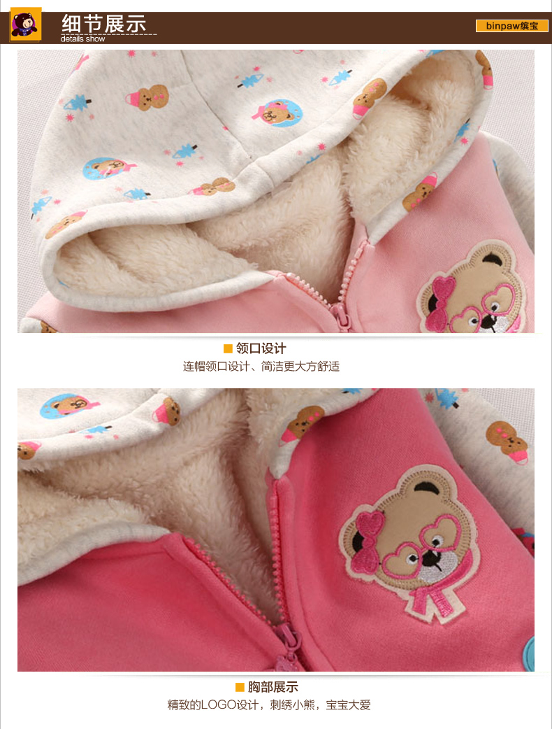 Manteau pour fille BINPAW - Ref 2164305 Image 14