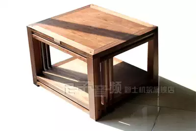 Jazz rack North American walnut hhhd2 audio cabinet solid wood amplifier cabinet TV cabinet dark luxury