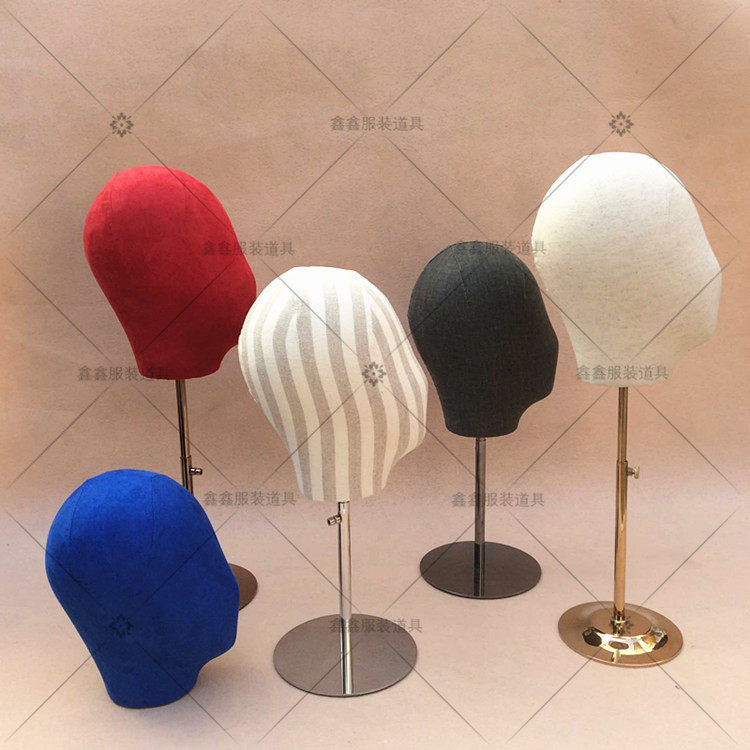 Can small black clamp model head color dummy head hat wig display props female model head bracket head model model head model model