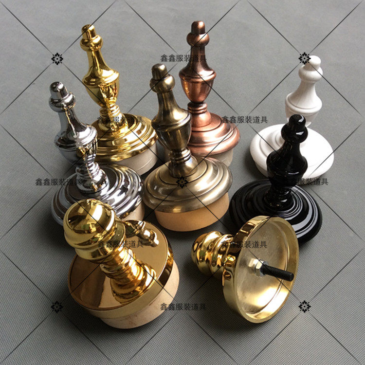 Apparel Model Profile Accessories Men and Women Model Head Model Head New Head Lid Gold Antique