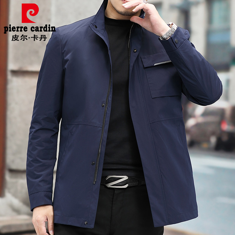 Pilkaden men's jacket matured and steady youth 2022 New men's clothing Spring-autumn season jacket Jacket Collar